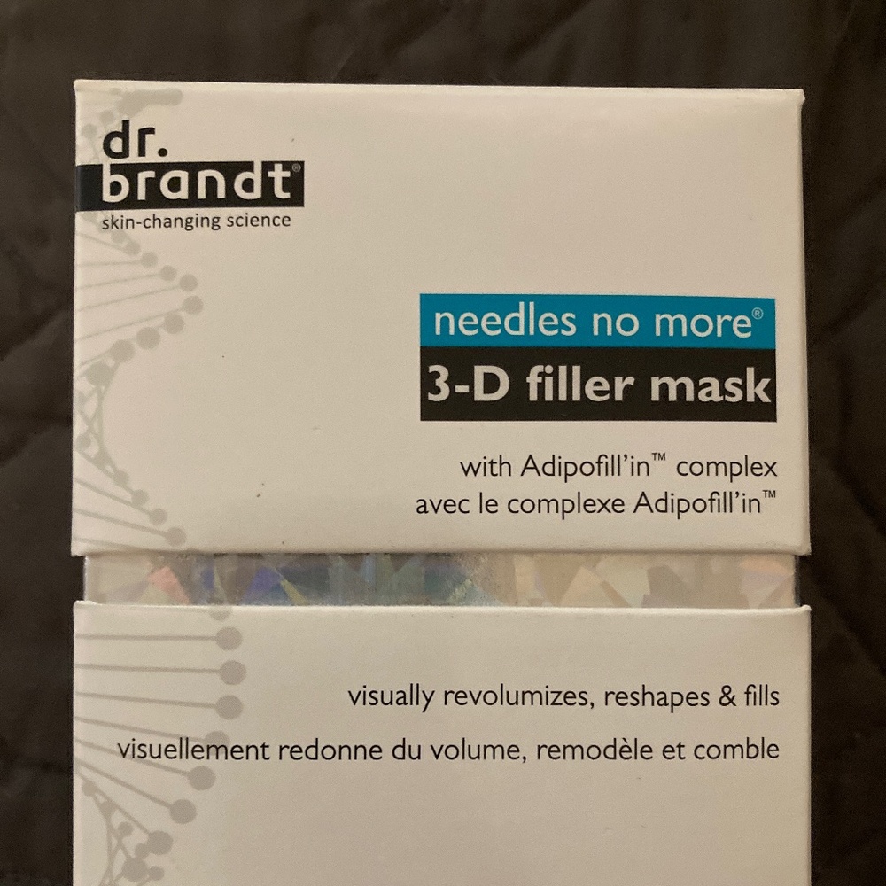 Dr. Brandt needles no more 3-D filler mask